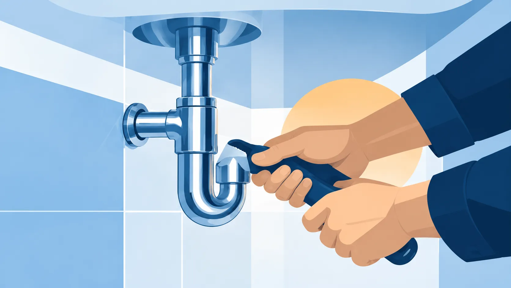 Illustration: Sanitärarbeiten