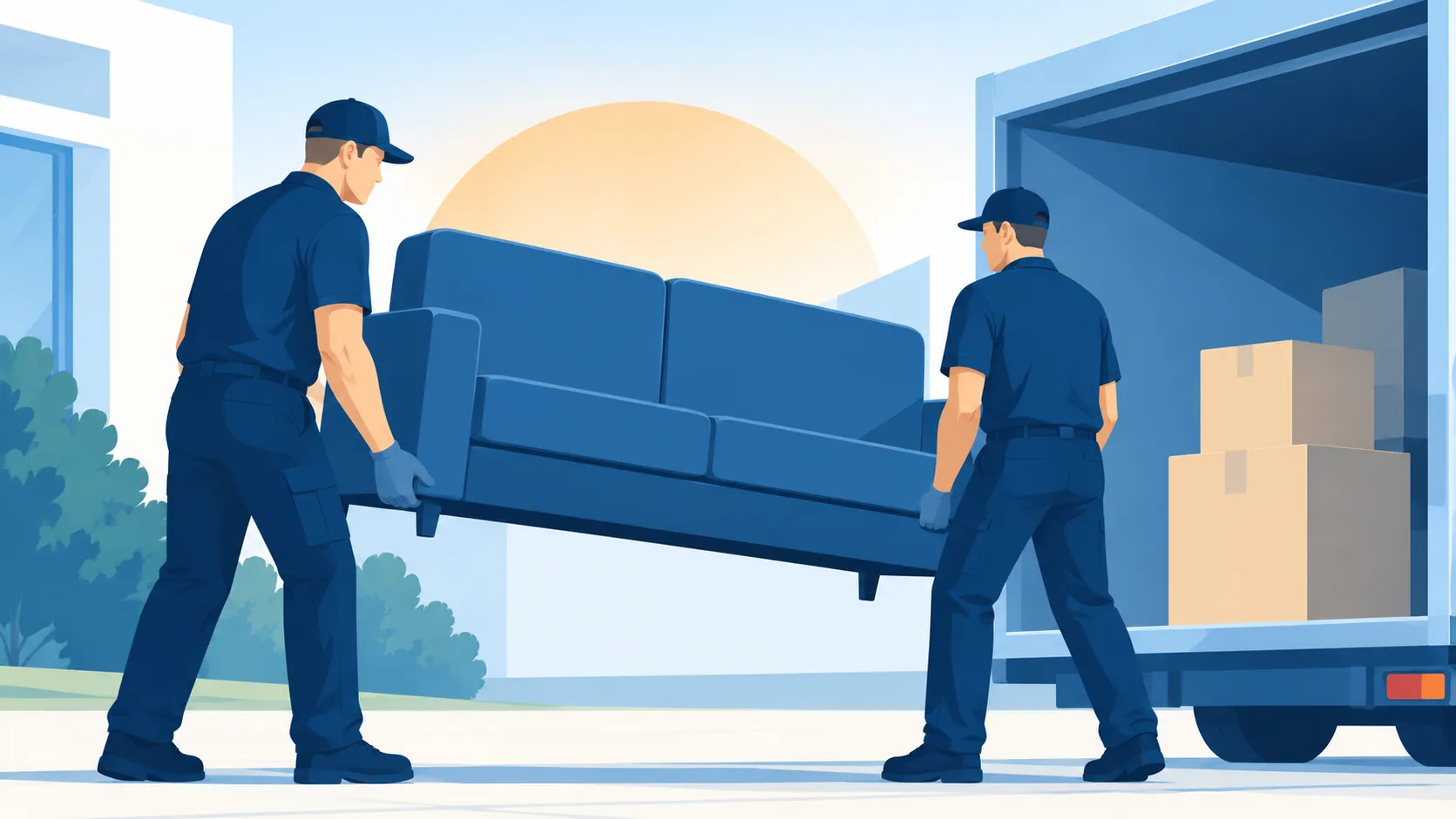 Illustration: Sperrmüllentsorgung